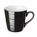 Olympia Cafe Aroma Mugs Black 340ml (6 Pack) - Image 1