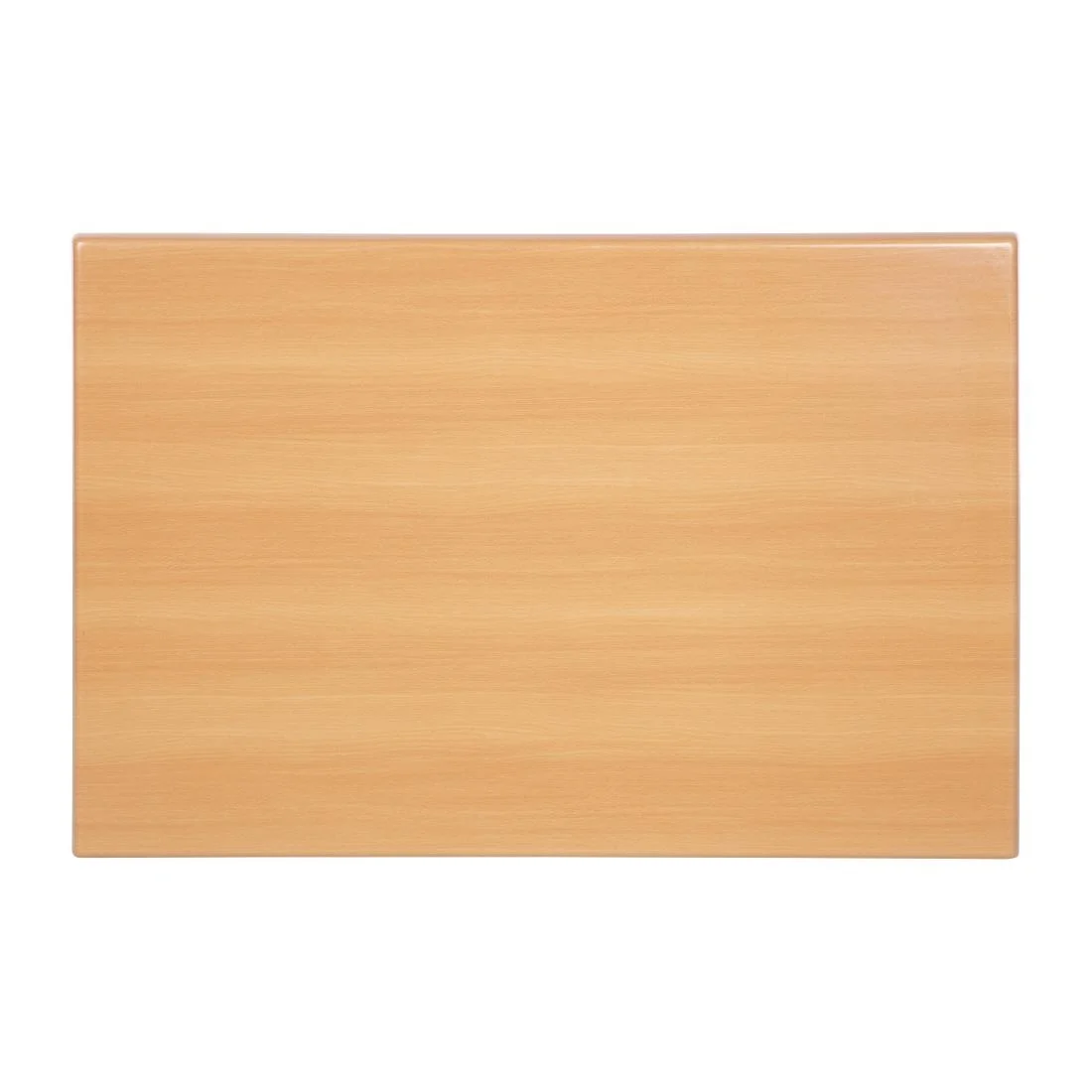 Bolero Pre-drilled Rectangular Tabletop Beech Effect - Image 1