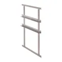 Cambro Kit of 2 Stainless Steel Rails for Cam GoBoxes - Image 1