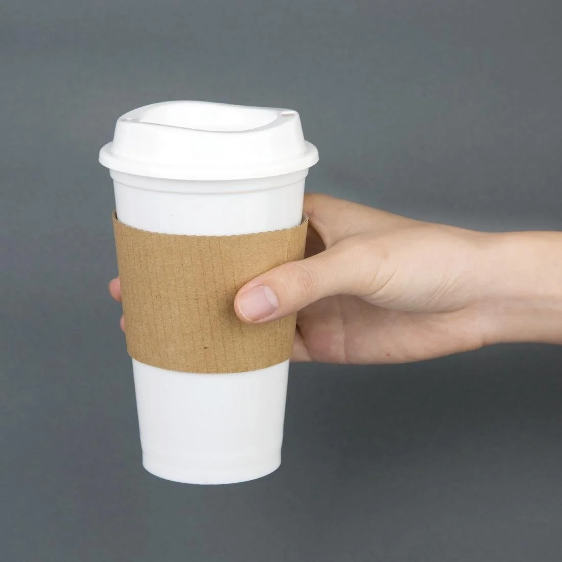 Olympia Polypropylene Reusable Coffee Cups 16oz (25 Pack) - Image 2