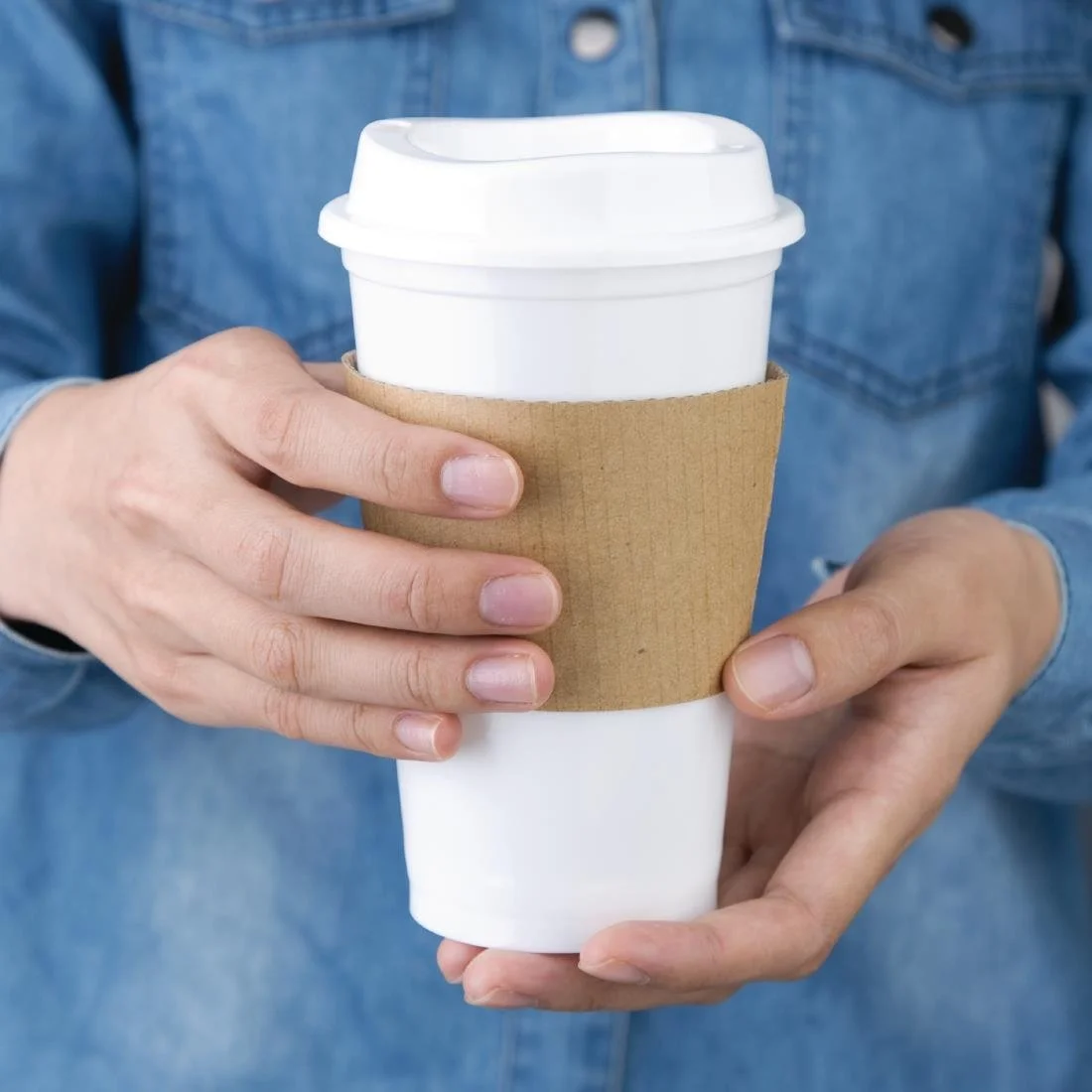 Olympia Polypropylene Reusable Coffee Cups 16oz (25 Pack) - Image 3