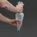 Matfer Bourgeat Disposable Piping Bags Clear (Roll of 100x530mm) - Image 9