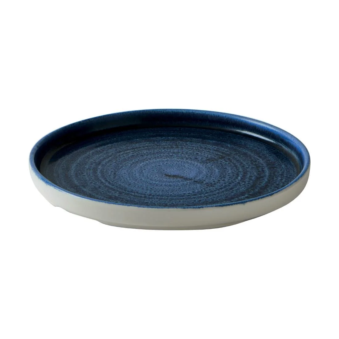 Churchill Stonecast Plume Walled Plates Ultramarine 220mm (6 Pack) - Image 6