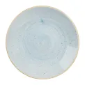 Churchill Stonecast Deep Coupe Plates Duck Egg Blue 281mm (12 Pack) - Image 1