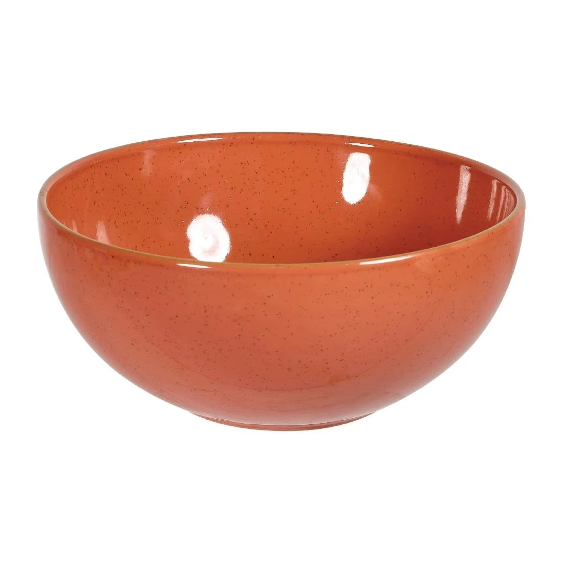 Churchill Stonecast Noodle Bowls Orange 37.8oz 183mm (6 Pack) - Image 2