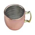 Beaumont Copper Curved Jigger 25/50ml - Image 1