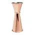 Beaumont Copper Plated Banded Jigger Measure 25/35/50ml