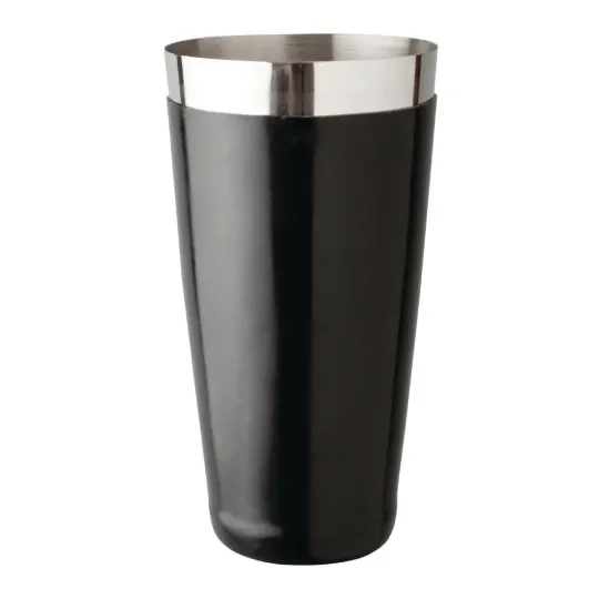Beaumont Boston Can Vinyl Coated Black 828ml