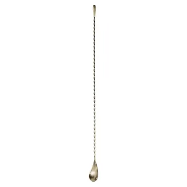 Beaumont Collinson Antique Brass Plated Spoon 450mm
