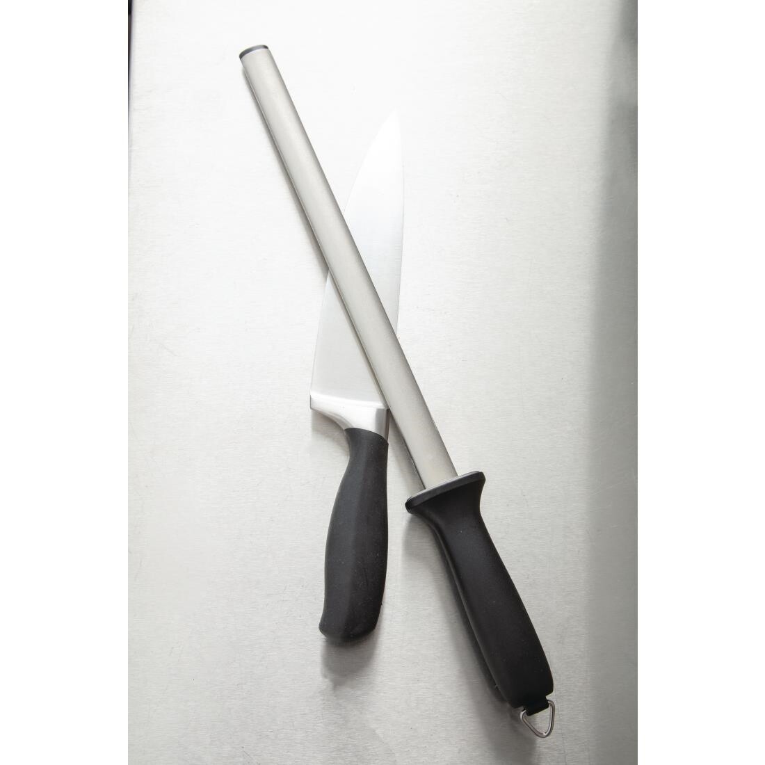 Vogue Diamond Sharpening Steel 30.5cm