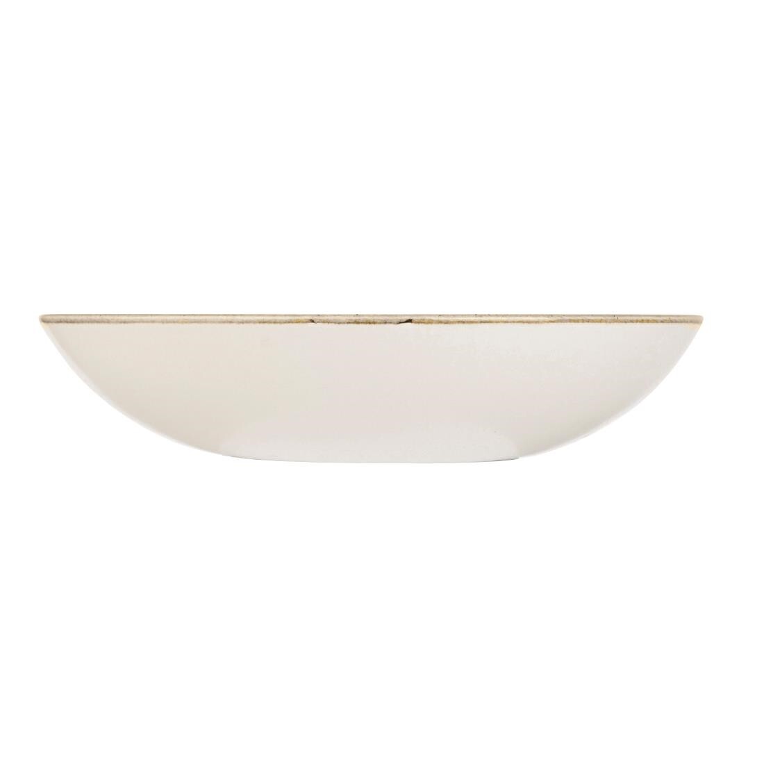Churchill Studio Prints Homespun Charcoal Black Coupe Bowl 182mm