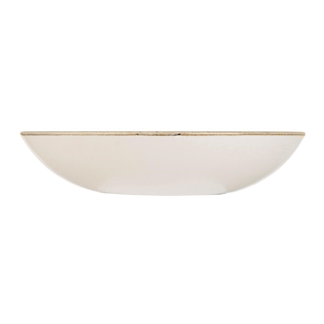 Churchill Studio Prints Homespun Stone Grey Coupe Plate 248mm