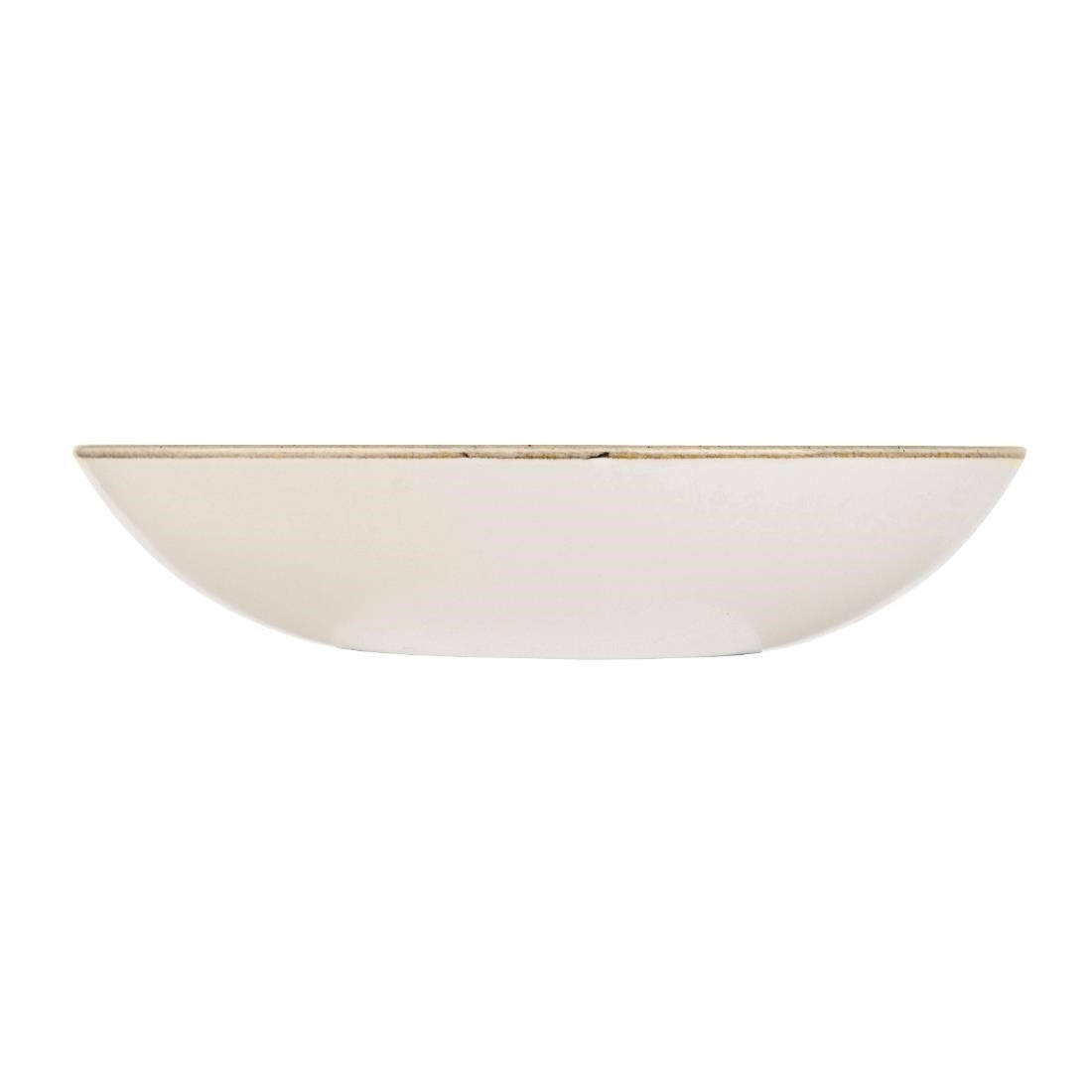 Churchill Studio Prints Homespun Stone Grey Coupe Plate 182mm