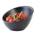 APS Zen Melamine Round Sloped Dipping Pot Black 80ml - Image 1