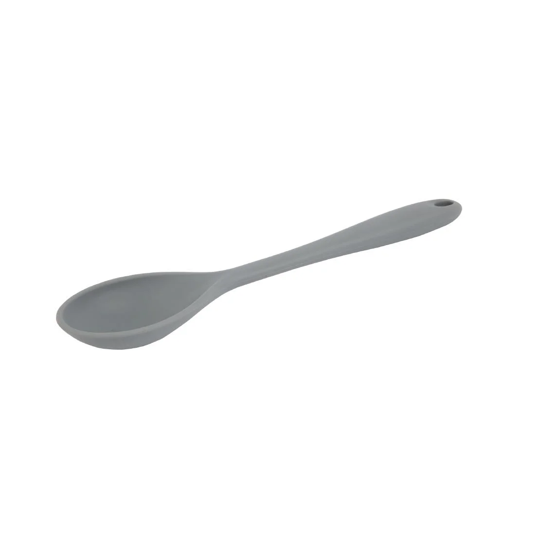 Vogue Silicone High Heat Cooking Spoon Grey - Image 1