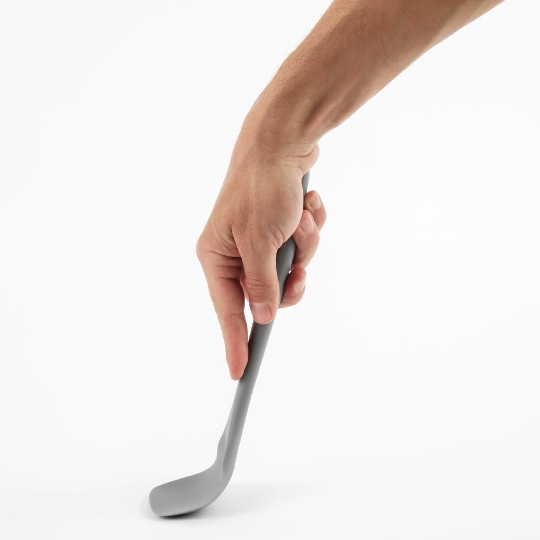 Vogue Silicone High Heat Spoonula Grey