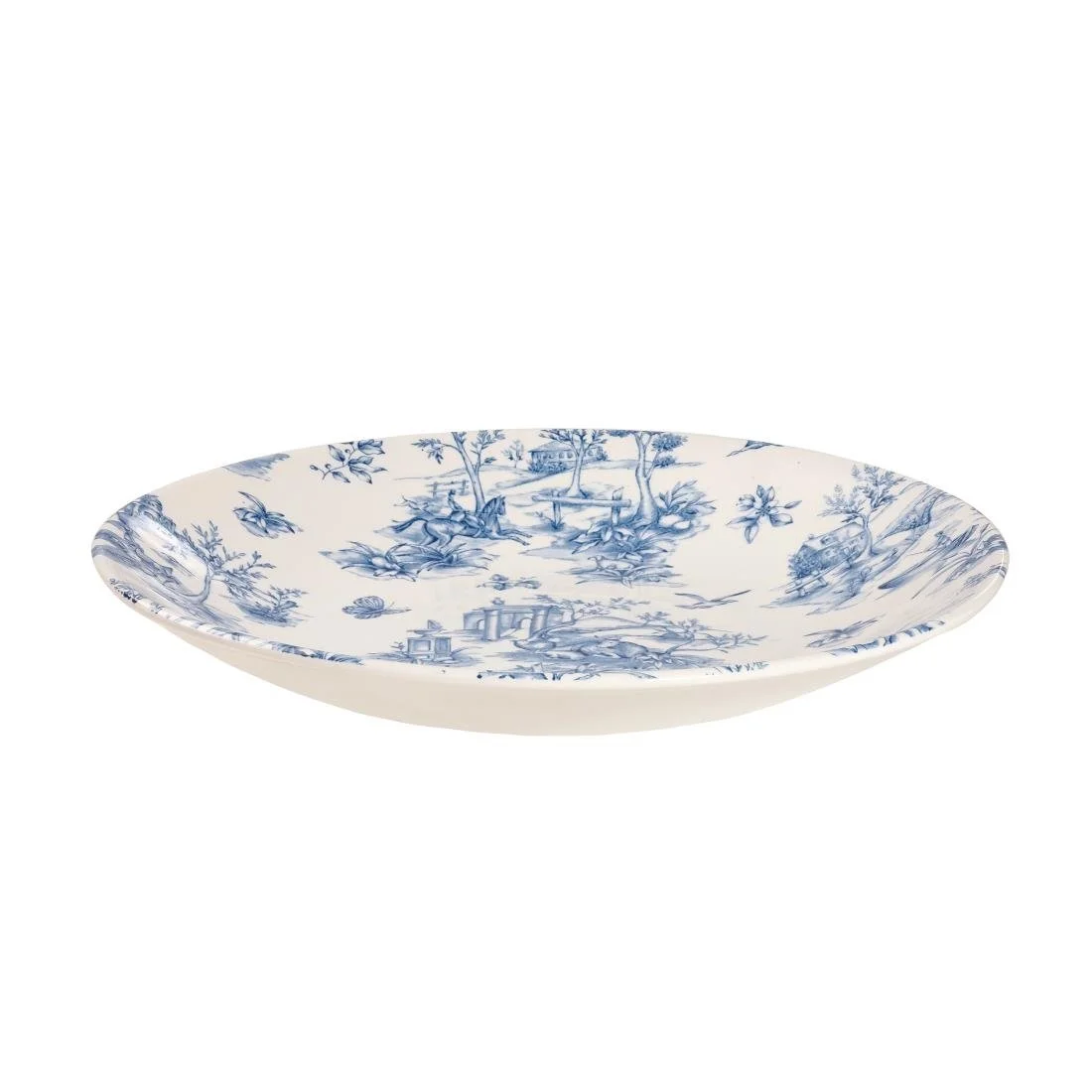 Churchill Vintage Prints Deep Coupe Plates Prague Toile 255mm (12 Pack) - Image 2
