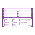 Puracycle Reusable Purple Allergen Labels (20 Pack) - Image 1