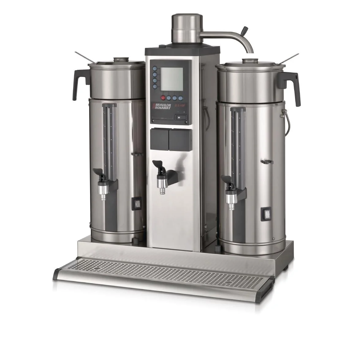 Bravilor B5 HW Bulk Coffee Brewer with 2x5Ltr Coffee Urns and Hot Water Tap Three Phase - Image 1