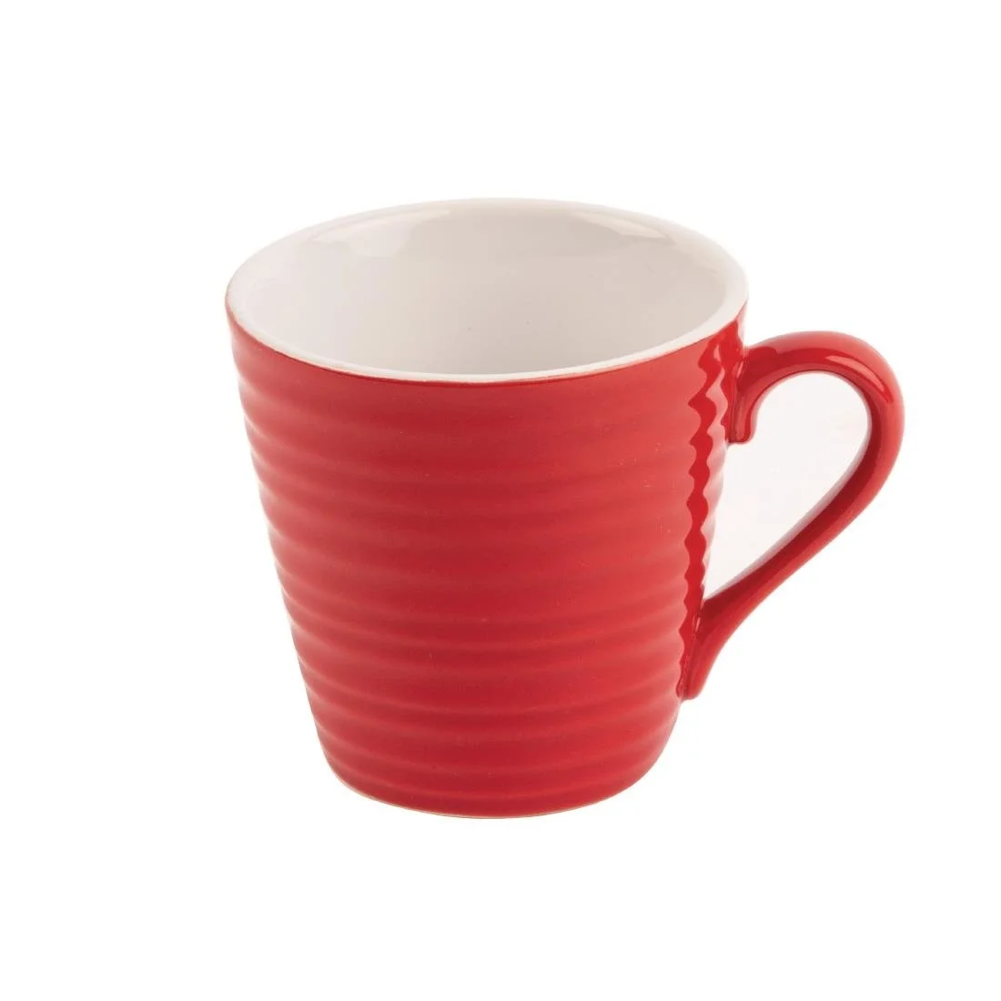 Olympia Cafe Aroma Mugs Red 340ml (6 Pack) - Image 1