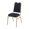 Bolero Squared Back Banquet Chair Blue (Pack of 4) - Image 1