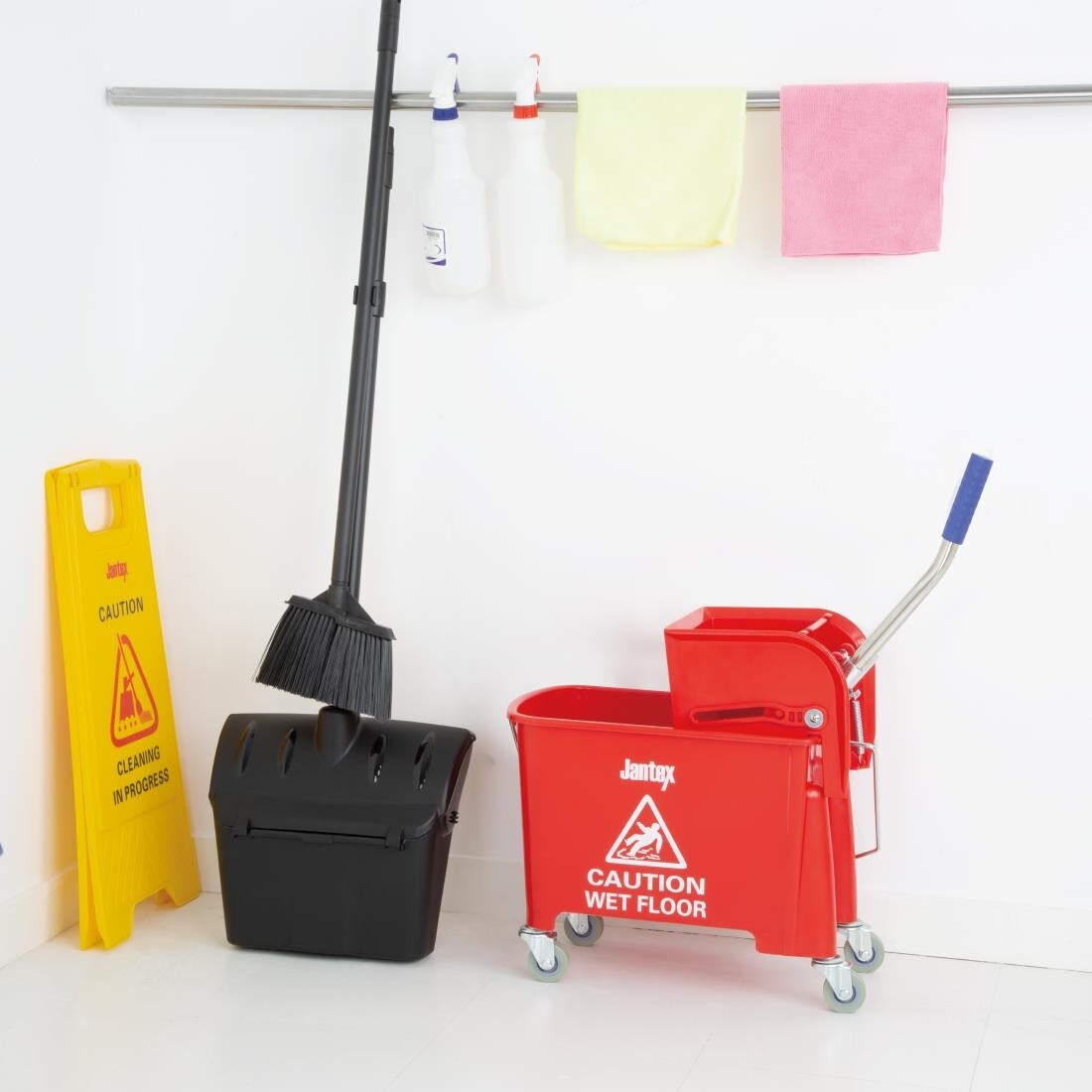 Jantex Kentucky Mop Bucket Red
