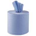 Jantex Blue Centrefeed Roll 1ply 6 Pack