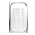 Vogue Stainless Steel Heavy Duty Perforated 1/1 Gastronorm Tray 40mm - Image 5