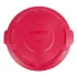 Rubbermaid Brute Snap On Lid Red