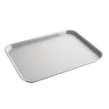 Kristallon Plastic Fast Food Tray Grey Small - Image 1