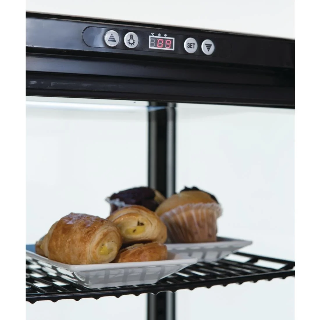 Polar C-Series Energy Efficient Curved Door Display Fridge Black 235Ltr - Image 6