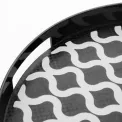 Olympia Kristallon PC Round Non Slip Tray with Handles 300mm - Image 4