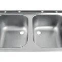 Holmes Fully Assembled Stainless Steel Sink Right Hand Drainer 1500mm