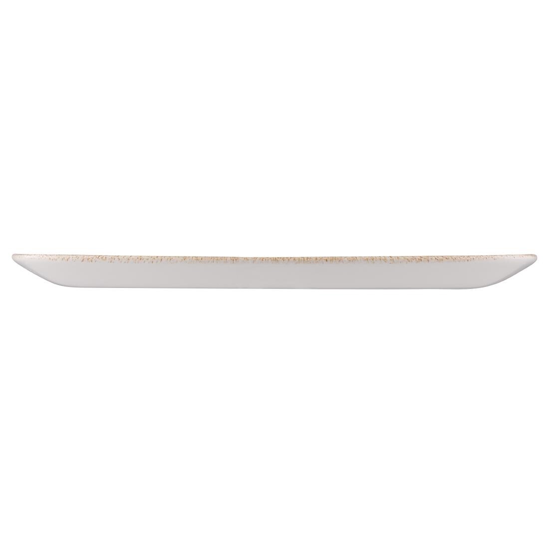 Churchill Studio Prints Raku Rectangular Plate Garnet Orange 298mm