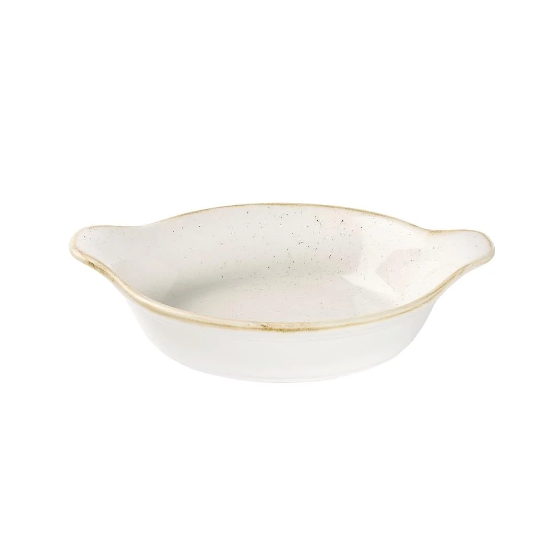 Churchill Stonecast Round Eared Dishes Barley White 215mm (6 Pack) - Image 3