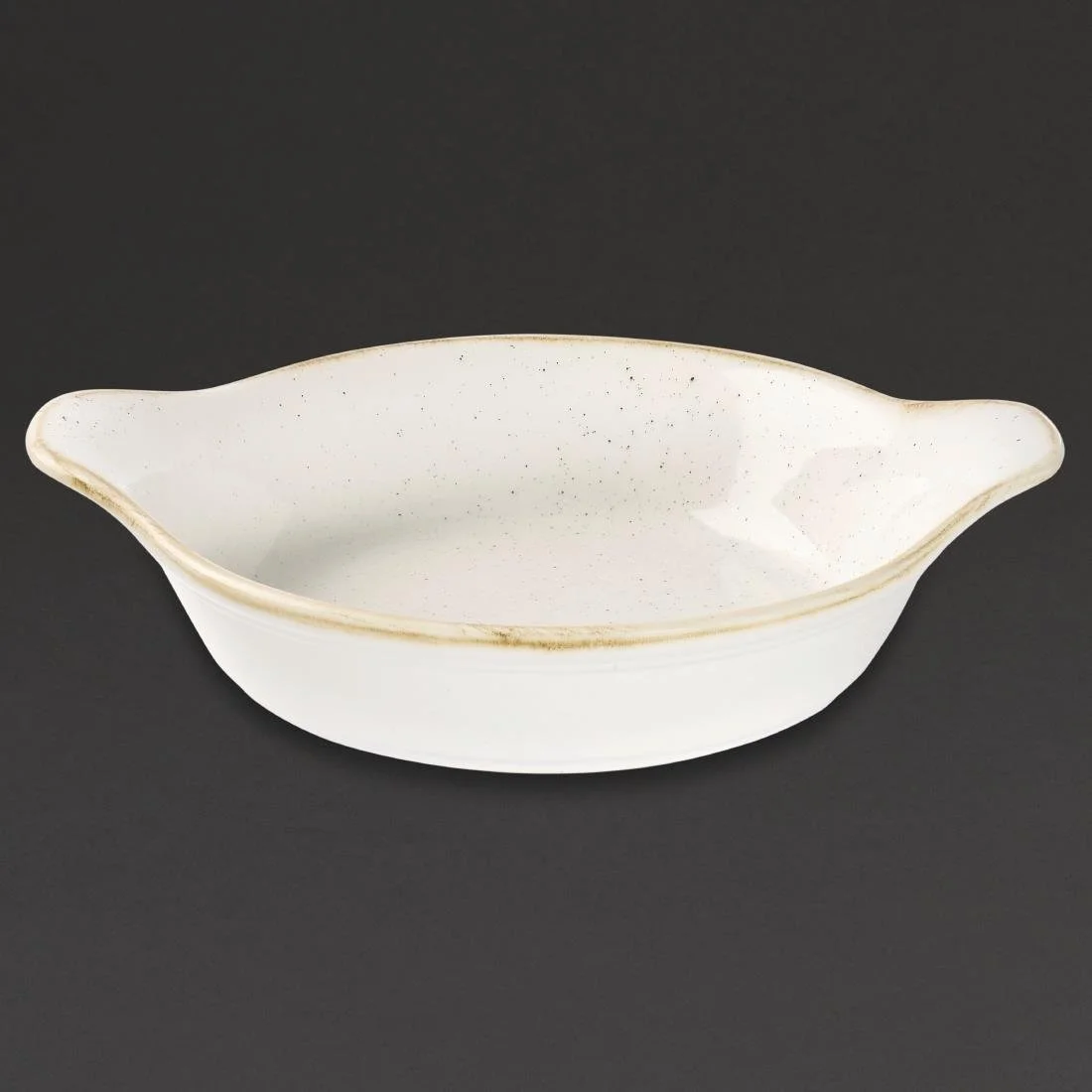 Churchill Stonecast Round Eared Dishes Barley White 215mm (6 Pack) - Image 4