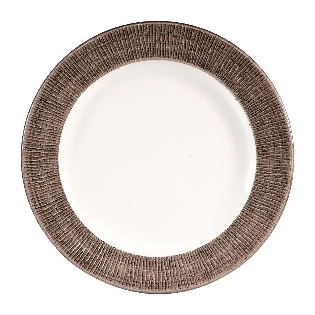 Churchill Bamboo Footed Plates Dusk 276mm (12 Pack)