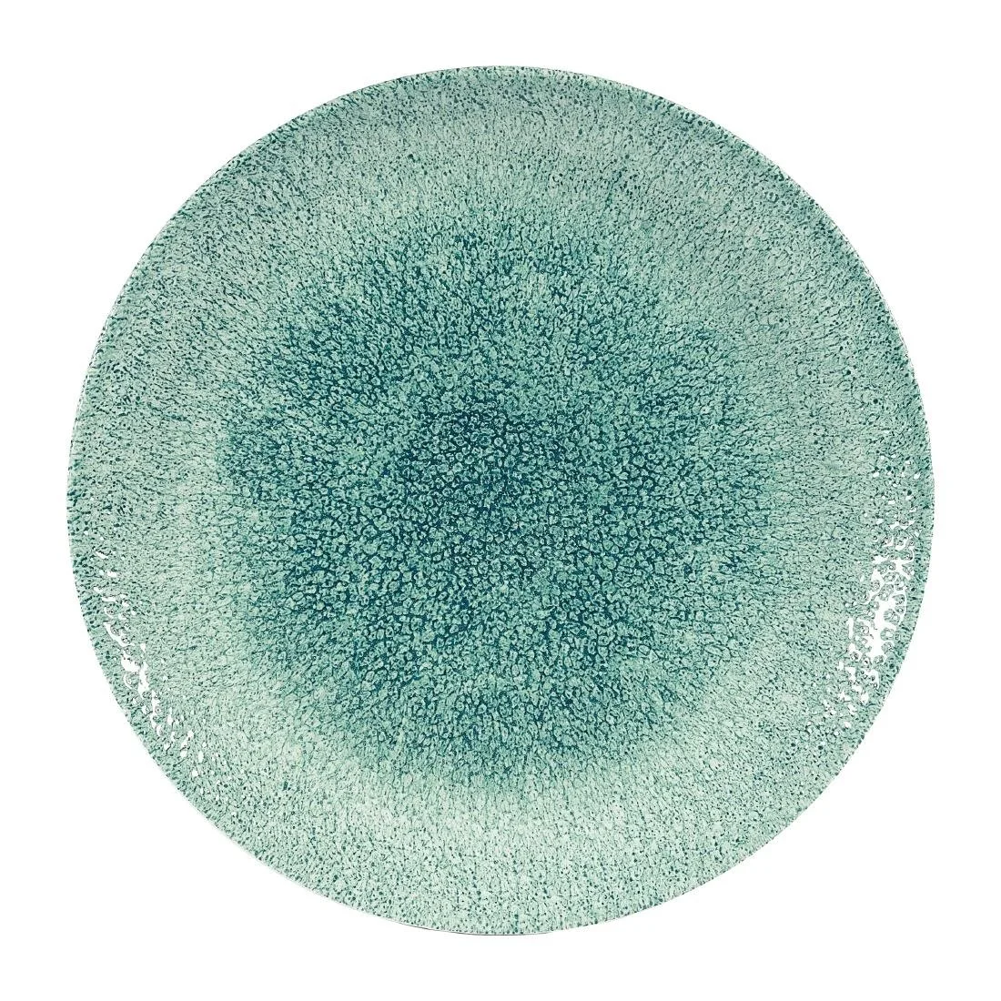 Churchill Studio Prints Raku Coupe Plates Jade Green 260mm (12 Pack)