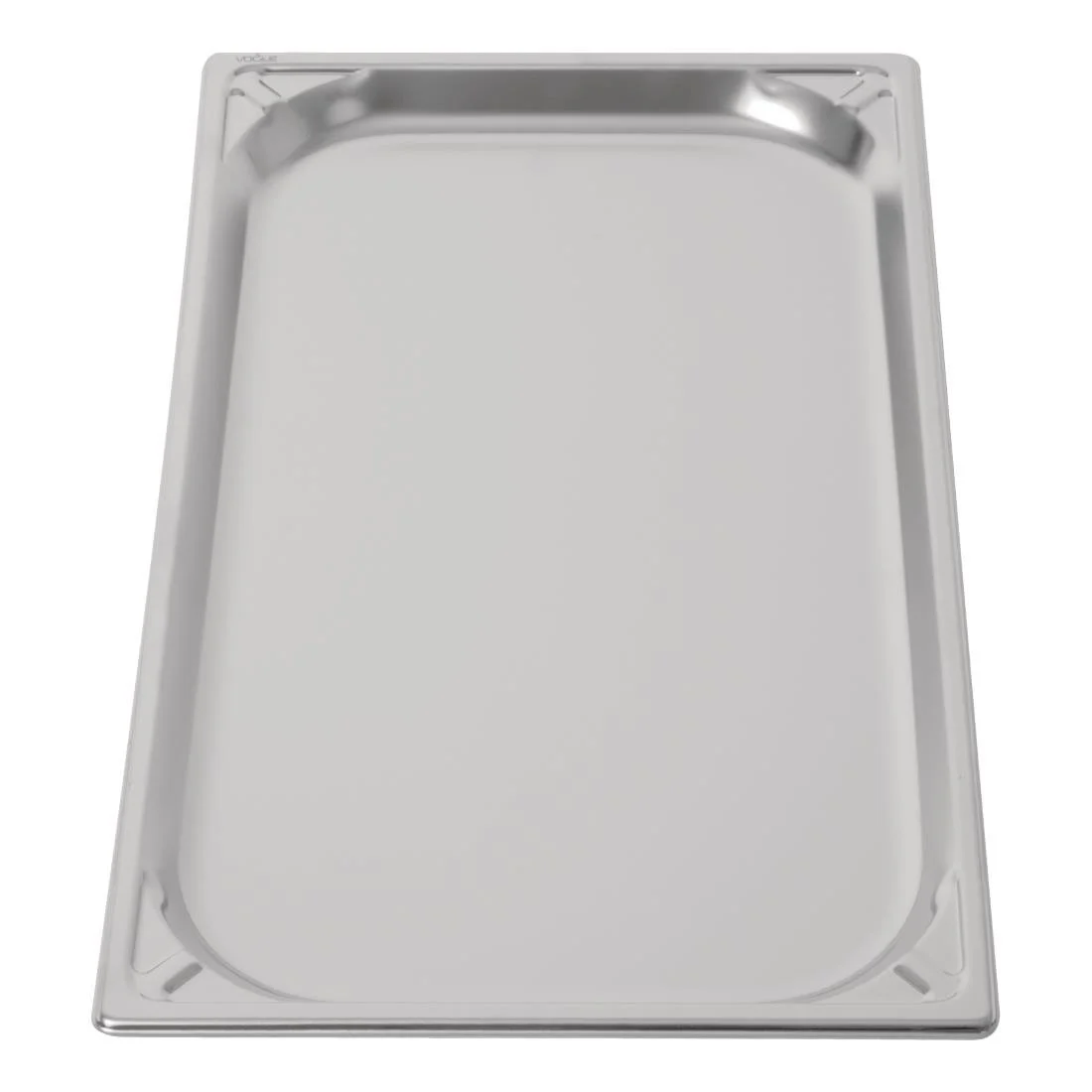 Vogue Heavy Duty Stainless Steel 1/1 GN Pan 20mm - Image 2