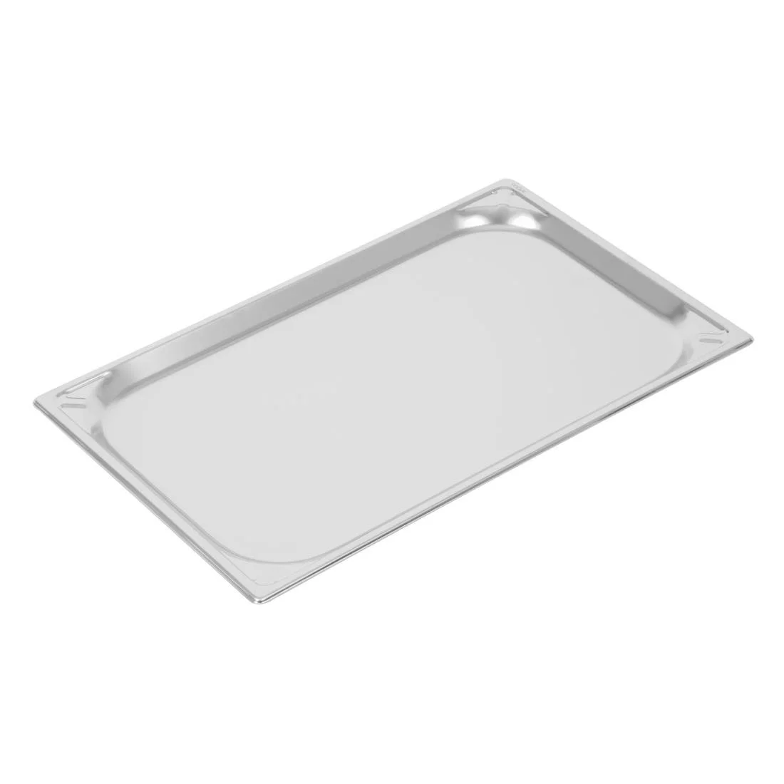 Vogue Heavy Duty Stainless Steel 1/1 GN Pan 20mm - Image 1