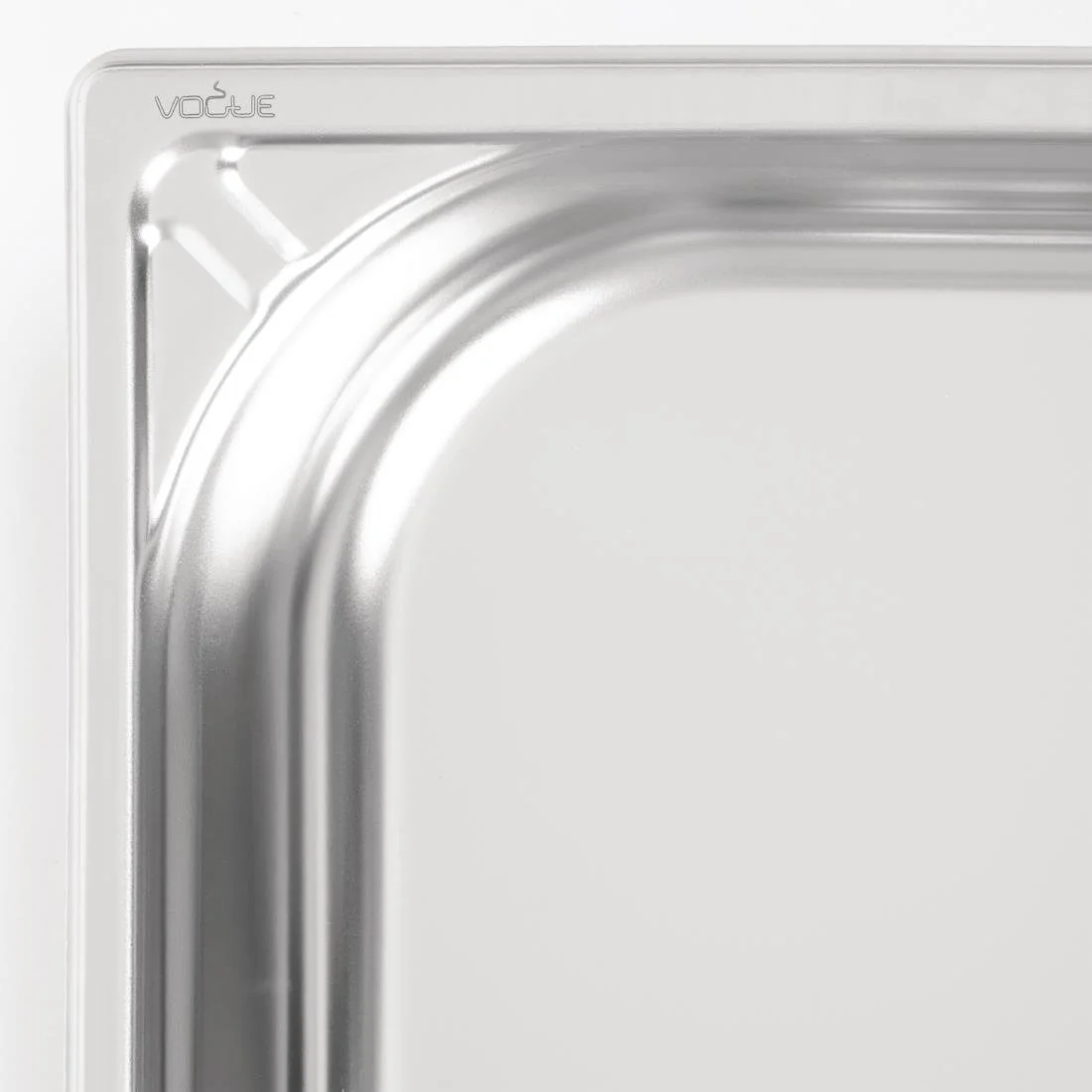 Vogue Heavy Duty Stainless Steel 1/1 Gastronorm Tray 65mm - Image 5