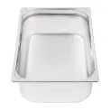 Vogue Heavy Duty Stainless Steel 1/1 Gastronorm Tray 150mm - Image 3