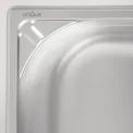 Vogue Heavy Duty Stainless Steel 1/1 Gastronorm Tray 150mm - Image 5