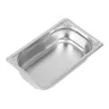 Vogue Heavy Duty Stainless Steel 1/4 Gastronorm Tray - Image 1