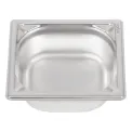 Vogue Heavy Duty Stainless Steel 1/6 Gastronorm Tray - Image 3