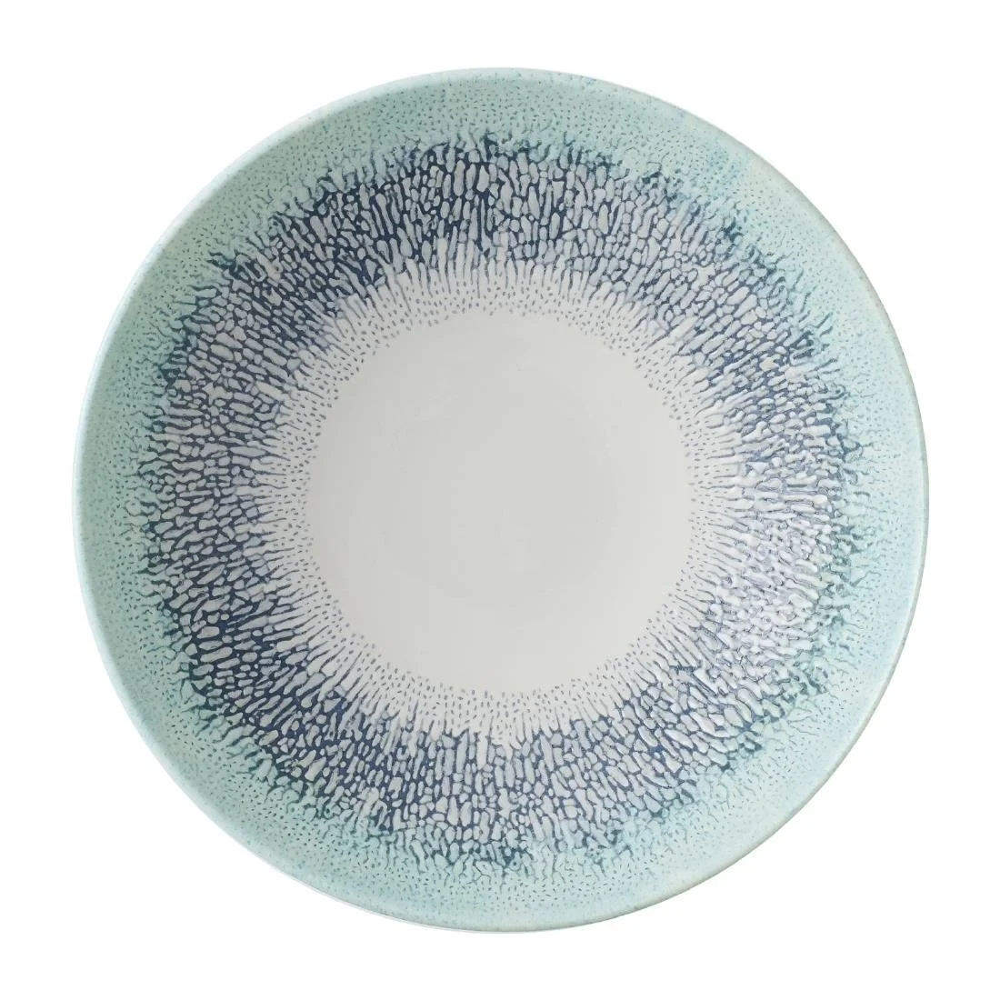 Churchill Studio Prints Fusion Blue Coupe Bowls 182mm (12 Pack) - Image 1