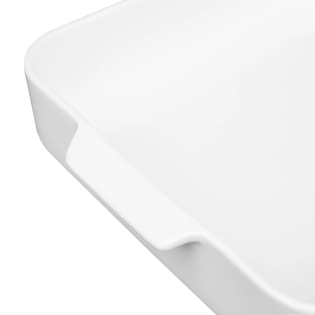 Olympia Whiteware Square Eared Roaster 260x225x50mm (2 Pack) - Image 5