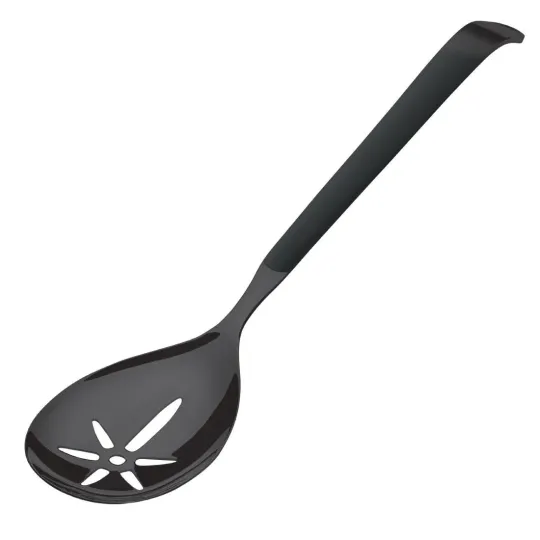 Amefa Buffet Slotted Serving Spoon Black (6 Pack)