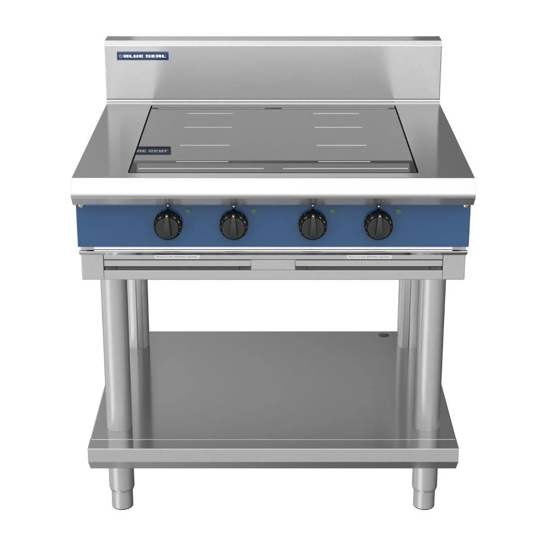 Blue Seal 4 Zone Free Standing Full Area Induction Hob 20kW IN514F-L - Image 1