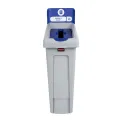 Rubbermaid Slim Jim Paper & Card Recycling Station Blue 87Ltr - Image 1